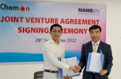 코아스템켐온, 베트남 합작 투자 회사인 나노젠켐온(NANOGENCHEMON) 설립