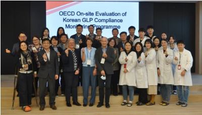 코아스템켐온, OECD 상호방문평가 완료